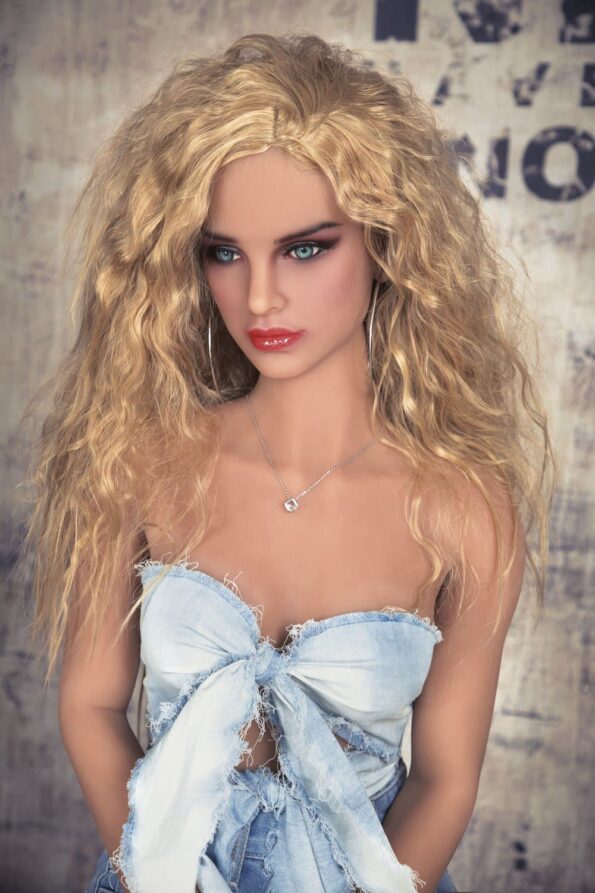 160cm Small Breast Blonde Sex Doll - Abby - Dollepoch